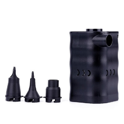

Electric Air Pump Portable Quick-Fill Air Pump With Nozzles Rechargeable InflatorDeflator Pumps For Outdoor Camping Inflatable Cu