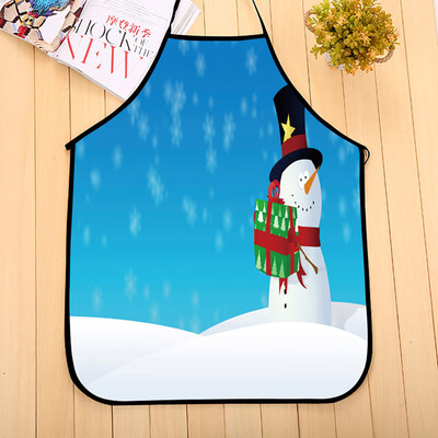 

Siaonvr Christmas Decoration Waterproof Apron Kitchen Aprons Dinner Party Apron