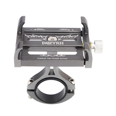 

Aluminium Alloy Bicycle Mobile Phone Holder Stands Anti-slip Adjustable Bike Motorcycle Handlebar Metal Phone Bracket