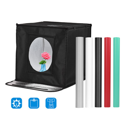 

Portable Foldable Photo Studio Shooting Tent kit Photo Box 161616 Inch Adjustable Brightness Professional Table Top Photography