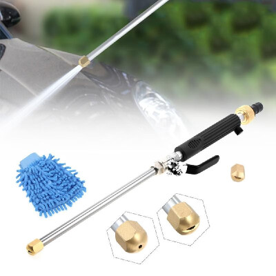 

Good Quality Alloy Wash Tube Hose Car High Pressure Power Water Spray Washer with 2 Spray Tips Tools Auto Maintenance Cleaner Wate