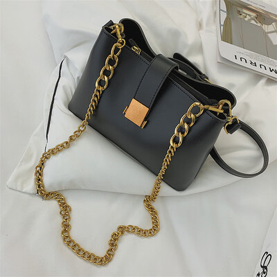 

Ins transparent jelly bag female bag 2019 summer new Korean version of the wild diagonal cross-sea chain shoulder bag