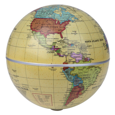 

55 inch Solar Powered Auto SpinningWorld Globes Self Rotating Globe Model