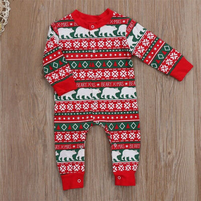

Newborn Infant Baby Girl Boy Outfit Romper Jumpsuit Bodysuit Kid Xmas Clothes
