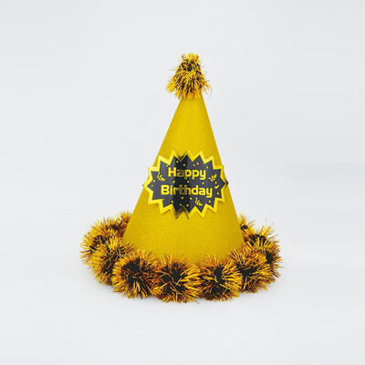 

JINLILAI frosted birthday party hat birthday supplies party props small 6809