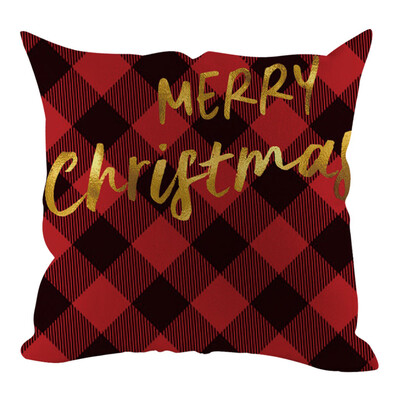 

〖Follure〗Christmas Pillow Cover Pillowcases Decorative Sofa Cushion Cover Home Decoration