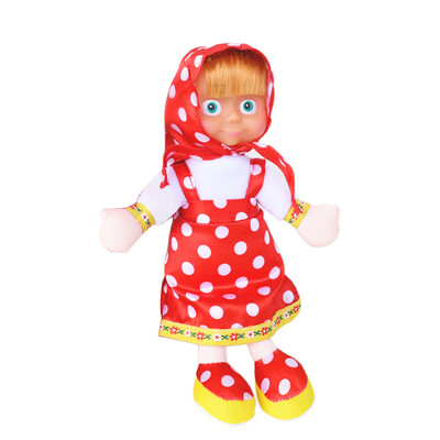 

New Kids Toys Birthday Gifts Popular Masha Plush Dolls Cute Bear High Quality Russian Masha Stuffed Toys