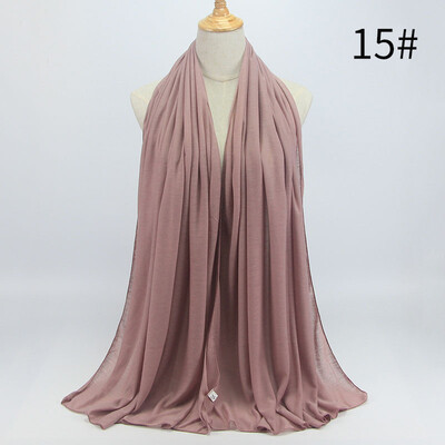 

New jersey turban monochrome Hui womens headscarf Arab womens jersey cloth cover MSL016