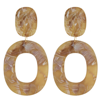

New Arrival Women Fashion Oval Earrings