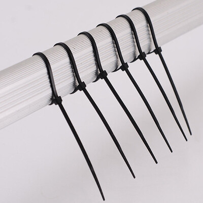 

〖Follure〗Cable Ties UV Weather Resistant Nylon Resistant Wrap Zip Ties Pack Black 100Pc