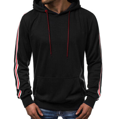 

Mens Autumn Hoodies Slim Fit Hooded Sweatshirt Outwear Sweater Warm Coat Jacket