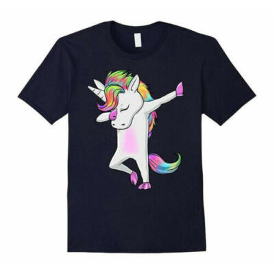 

USA Unicorn Toddler Kids Baby Boy Girl Casual Tees Tops T-shirt Clothes Cartoon