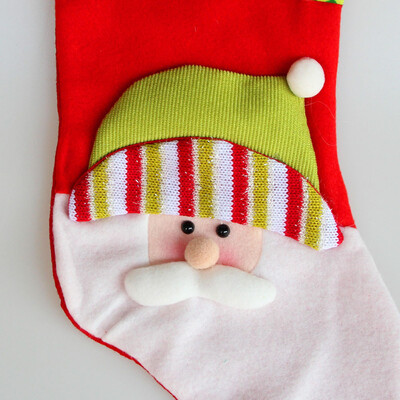 

〖Follure〗Christmas Gift Candy Bag Merry Christmas Santa Claus Snowman Sock Decor