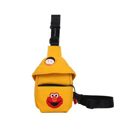 

Small bag fashion hundred-set personality sloping ocean tide bag female summer ins female canvas cartoon bag bag