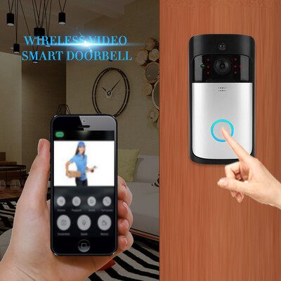

Greensen WIFI Door BellWireless WiFi Smart Security Doorbell Video Audio Phone PIR Motion Detection Door Bell Smart Doorbell