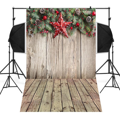 

〖Follure〗Christmas Backdrops Snowman Vinyl 3x5FT Lantern Background Photography Studio