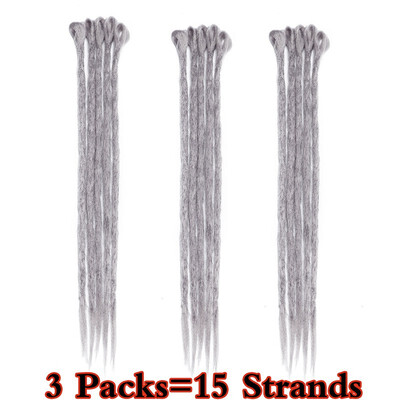 

Dreadlock Extension Ombre For Hip-Hop Synthetic Heat Resistant Crochet Braiding Hair Handmade Extension Twist Braiding For Women