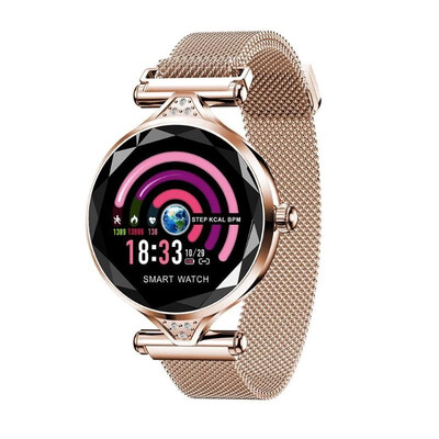 

H1 IP67 Waterproof Bluetooth Heart Rate Blood Pressure Women Smart Watch