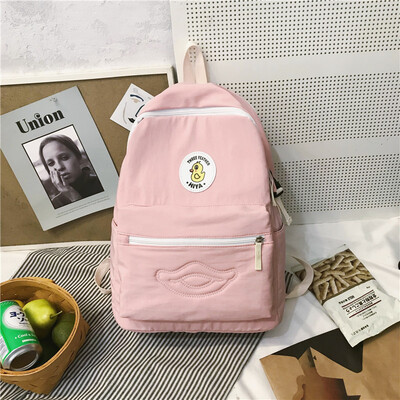 

Insfeng schoolbag female Korean version high school middle school students large capacity cute campus backpack computer backpack