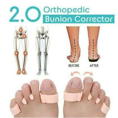 

Orthopedic Bunion Corrector 20 Toe Separators Elastic Straighteners Spacers USA