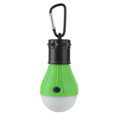 

3LED Tent Hanging Lamp 3 Modes Outdoor SOS Emergency Carabiner Bulb Light
