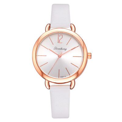 

Student fashion candy color watch belt ladies quartz watch
