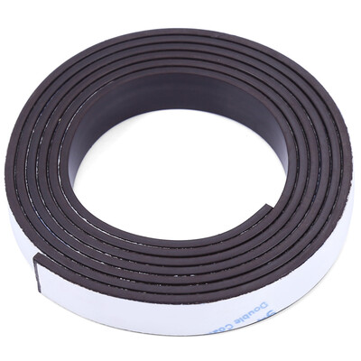 

10 x 15mm 1m Self-adhesive Flexible Rubber Magnet Strip