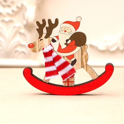 

Tailored Christmas Decorations Christmas Wooden Pendant Bow Wooden Tag