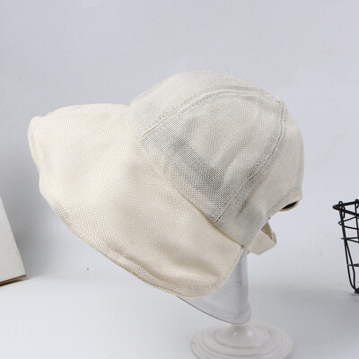 

Fishermans hat day tie cute soft girl 100 summer ins sunscreen hat big hat eaves network celebrity sun hat tide
