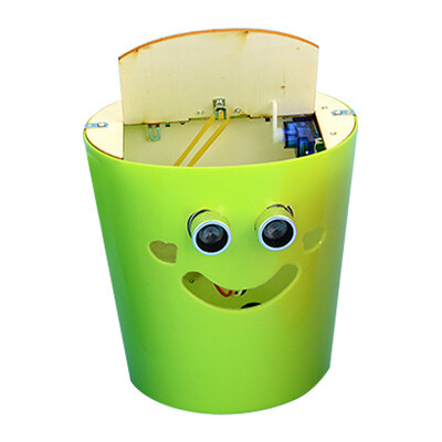 

Siaonvr Educational DIY Intelligent Sensor Trash Can DIY Electric Toys For Children