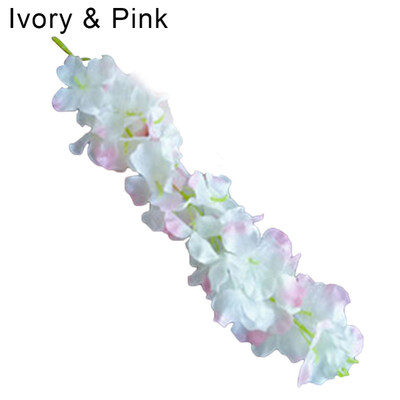 

120cm Artificial Wisteria Flower Rattan Vine Wedding Home Party DIY Decoration