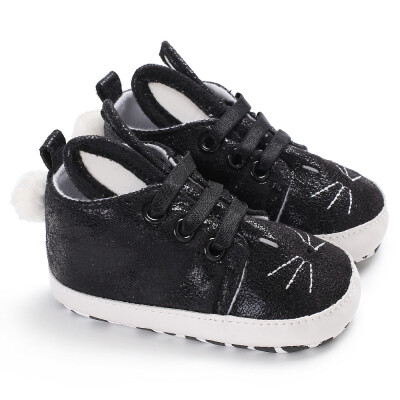 

Newborn baby PU Leather shoes Kids boys Infant Toddle First walks Fashion Rabbit Fretwork Soft soled Babe Loafer Sneakers 0-18M