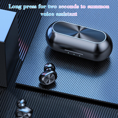 

TWS HiFi Bluetooth 50 Ture Wireless Earphone Auto Pair Touch Control Volume CVC80 Intelligent Noise Reduction Power Waterproof