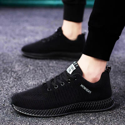 

Brand Lace Up Breathable Tenis Men Shoes Men Casual Vucanized Shoes Sneakers Men Shoes Male Flats Mesh Outdoor Walking Footwear