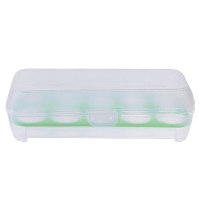 

10 Grids Egg Storage Box Refrigerator Anti-Collision Egg Tray Container