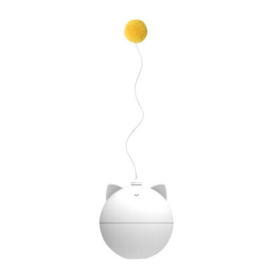 

Automatic Funny Cat Toys Interactive Cat Toy For Kitten 7 Colors Luminous Ears Electric Cat Toy Rotating Teaser Toy