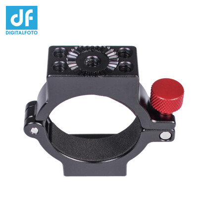 

DF DIGITALFOTO ANT Extension Adapter Ring Clip Clamp Bracket with Hot Shoe 14 Inch Screw Hole for Mounting Microphone LED Light