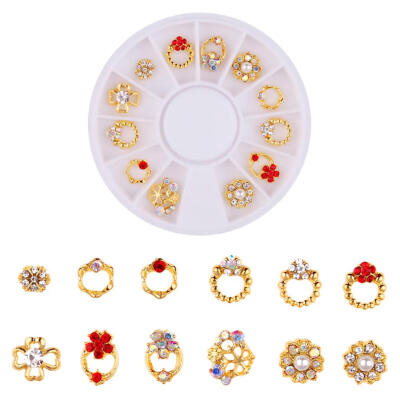 

Charm Crystals Rhinestones Hollow Out Glitter Stickers Nail Art Decoration