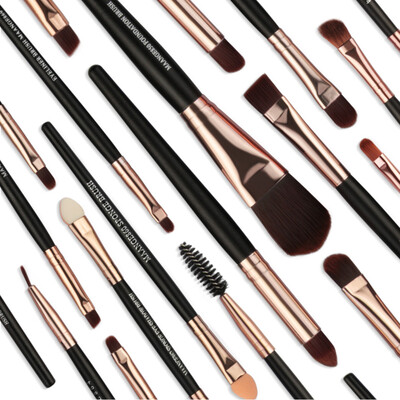 

Toponeto 30Pc Makeup Brushes Set Powder Foundation Eyeshadow Eyeliner Lip Cosmetic Brush