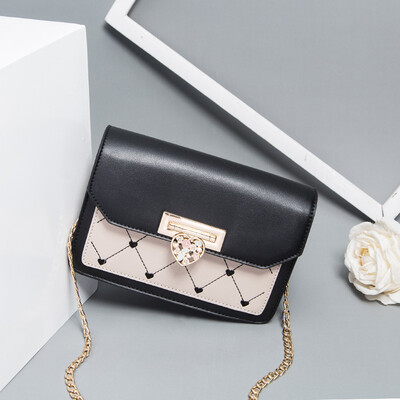 

Summer days ins single shoulder girl Korean version of the chain inclined bag student fashion