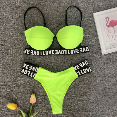 

Sexy Womens Padded Bra Push-up Bikini Set Swimsuit Bathing Beachwear Swimwear Beach
