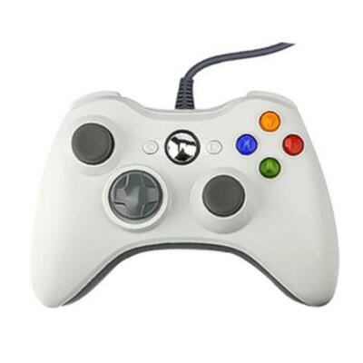 

Gamepad For Xbox 360 USB Wired Controller For XBOX 360 PC Controler Wired Joystick Game Controller Joypad - White