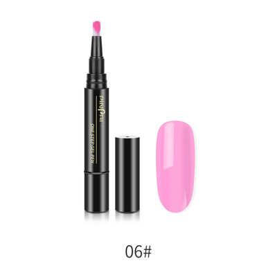 

12 Colors Gel Nail Varnish Pen Newest Glitter Soak Off Nail Polish Convenient UV Nail Art Gel Glue Long Lasting