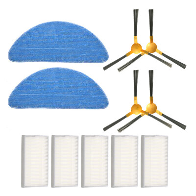 

Side Brush Filter Mop Cloth Set For Proscenic 800T Robot Vacuuming Cleaner Tool