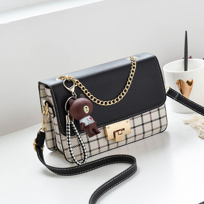 

Summer womens chain bag Korean fashion Joker shoulder Messenger bag female student ins
