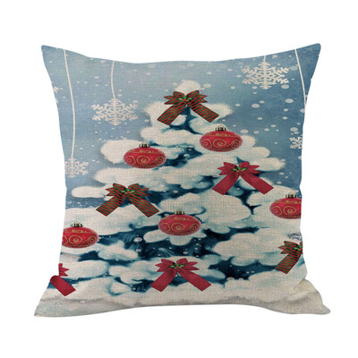 

〖Follure〗Merry Christmas Cushion Cover Square Pillow Case Home Decor