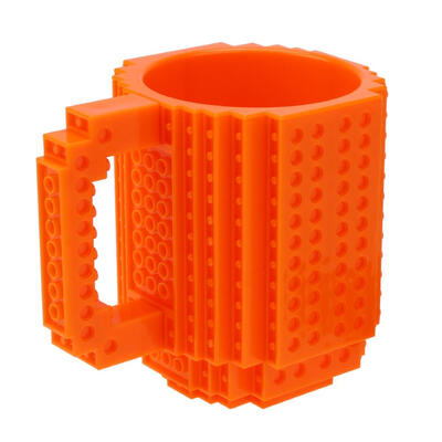 

Removable Build-on Building Blocks Tea Coffee Cup DIY Block Puzzle Mug Gift