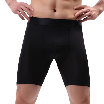 

Tailored Mens Sexy Plus Size Silk Sports Underwear Shorts Underpants Boxer Briefs Panties