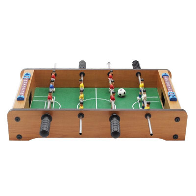 

Mini Wooden Kids Childrens Table Football Machine Table Soccer Toys