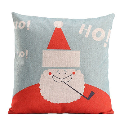 

〖Follure〗Merry Christmas Pillow Cases Cotton Linen Sofa Cushion Cover Home Decor